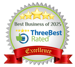 ThreeBestRated Best Business 2025 Award